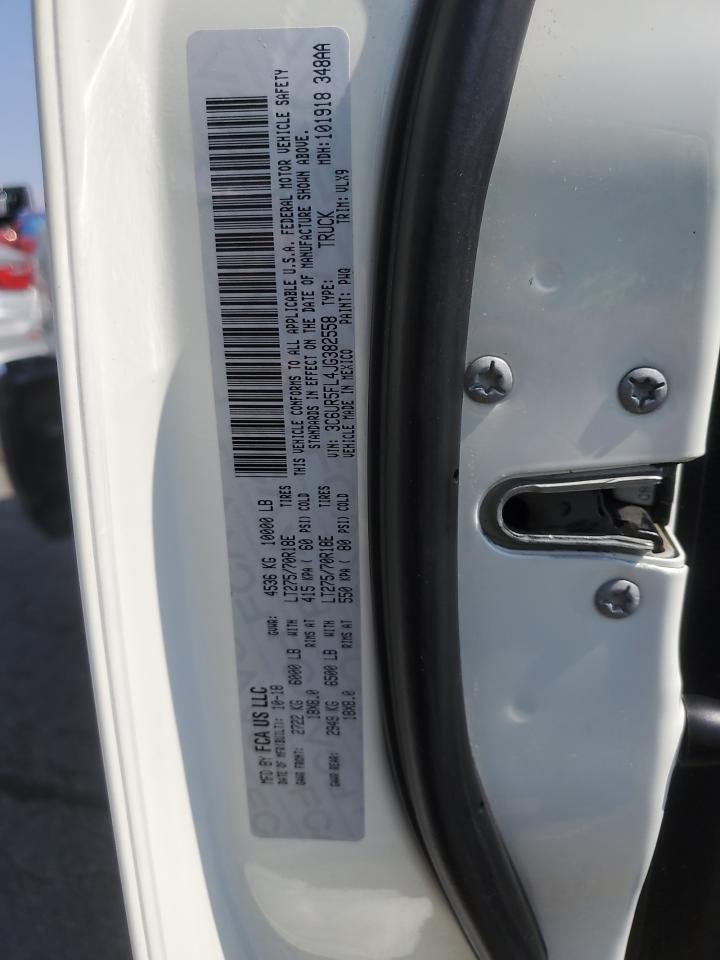 2018 Ram 2500 Laramie VIN: 3C6UR5FL4JG382558 Lot: 69989745