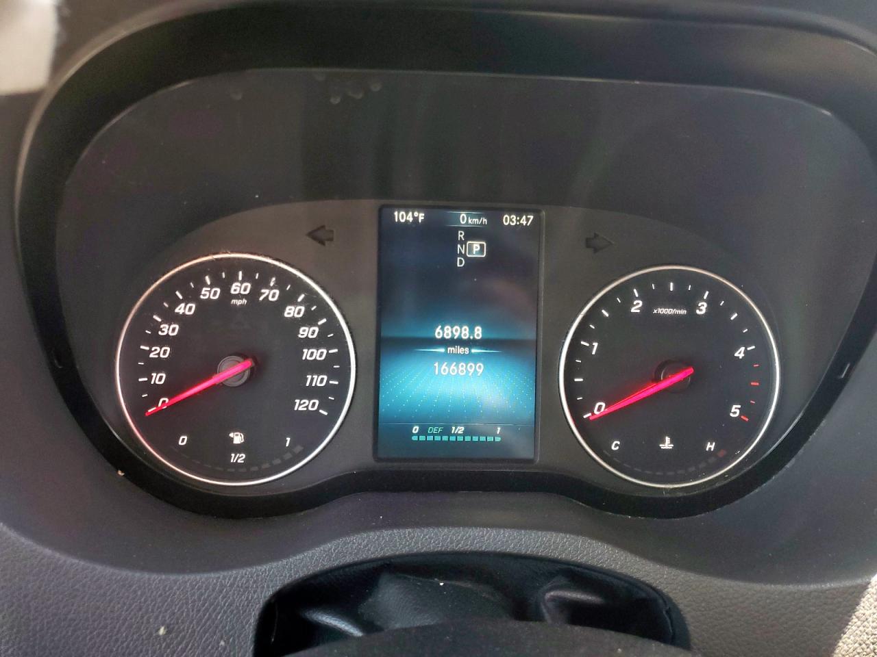 2023 Mercedes-Benz Sprinter 2500 VIN: W1Y4KDHY9PT134443 Lot: 65258705
