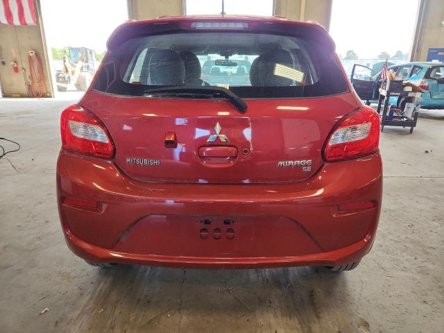  MITSUBISHI MIRAGE 2017 Czerwony