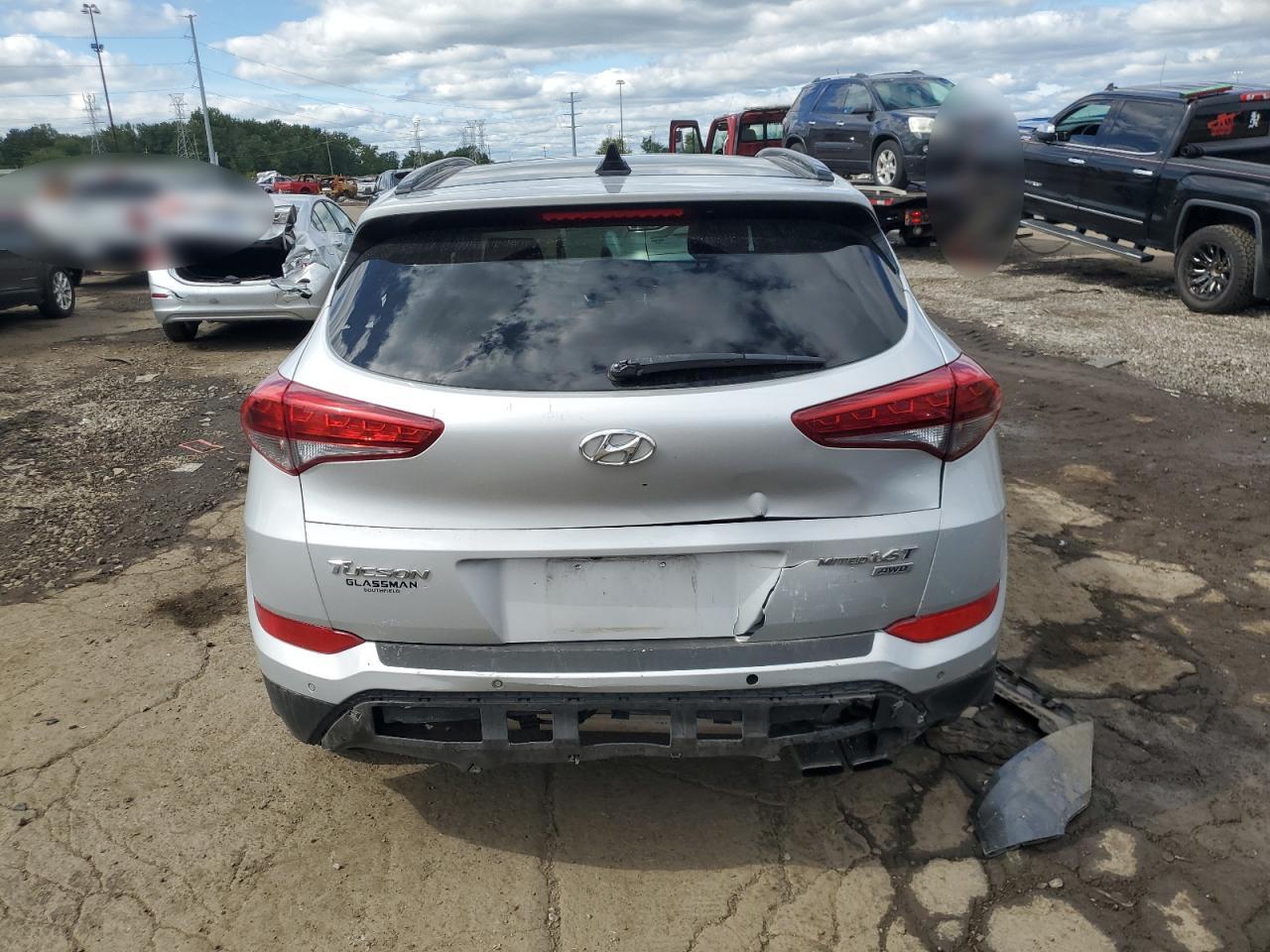 2017 Hyundai Tucson Limited VIN: KM8J3CA22HU413681 Lot: 70683545