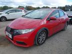 2014 HONDA CIVIC I-VTEC S  for sale at Copart WOLVERHAMPTON