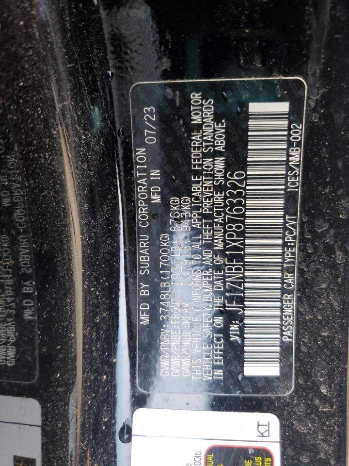 2023 Toyota Gr 86 Premium VIN: JF1ZNBF1XP8763326 Lot: 68341815