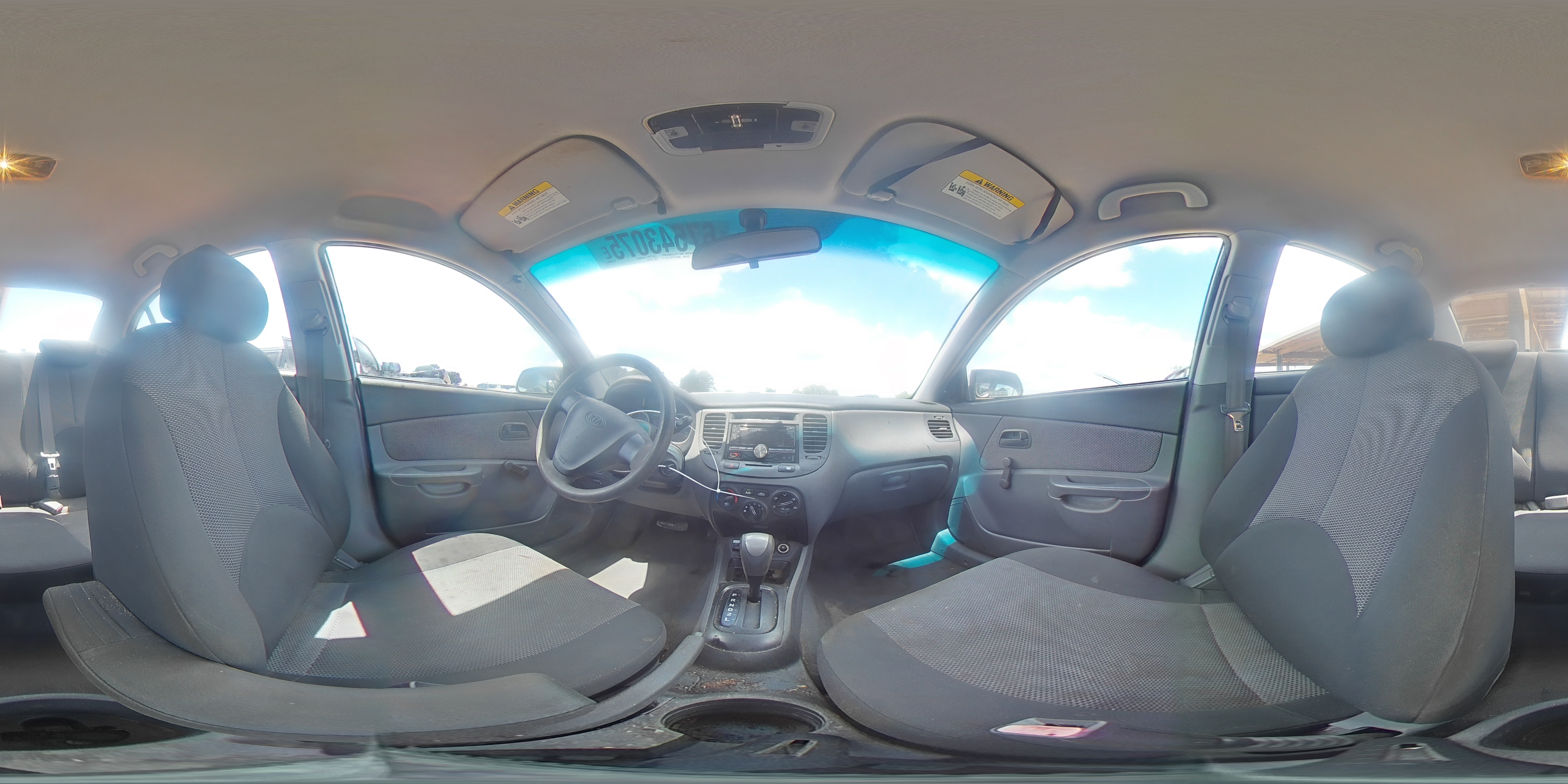 2009 Kia Rio Base VIN: KNADE223996441851 Lot: 67543075
