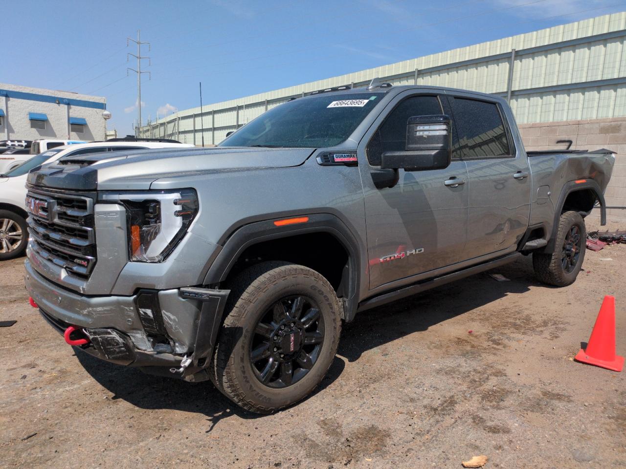 2025 GMC Sierra K2500 At4 grey null diesel 1GT4UPEY5SF199995 photo #1