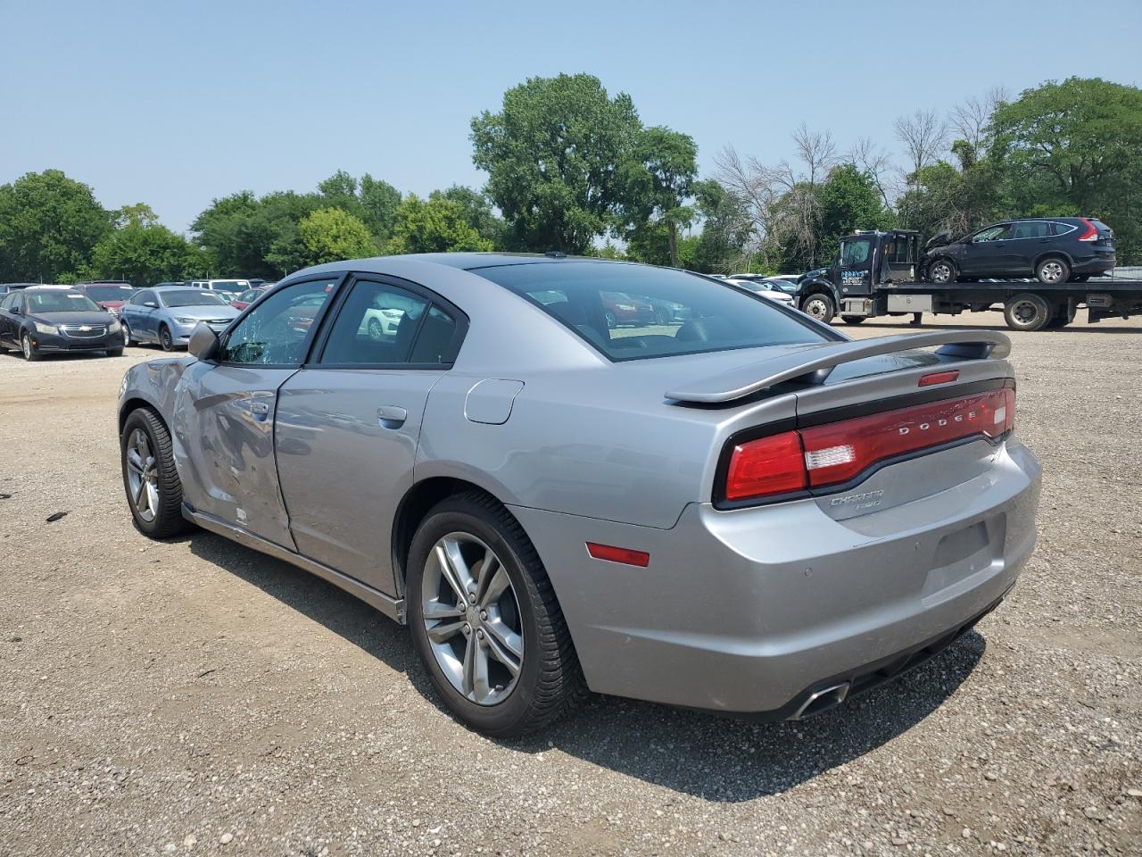 2013 Dodge Charger R/T silver null gas 2C3CDXDT4DH702181 photo #3