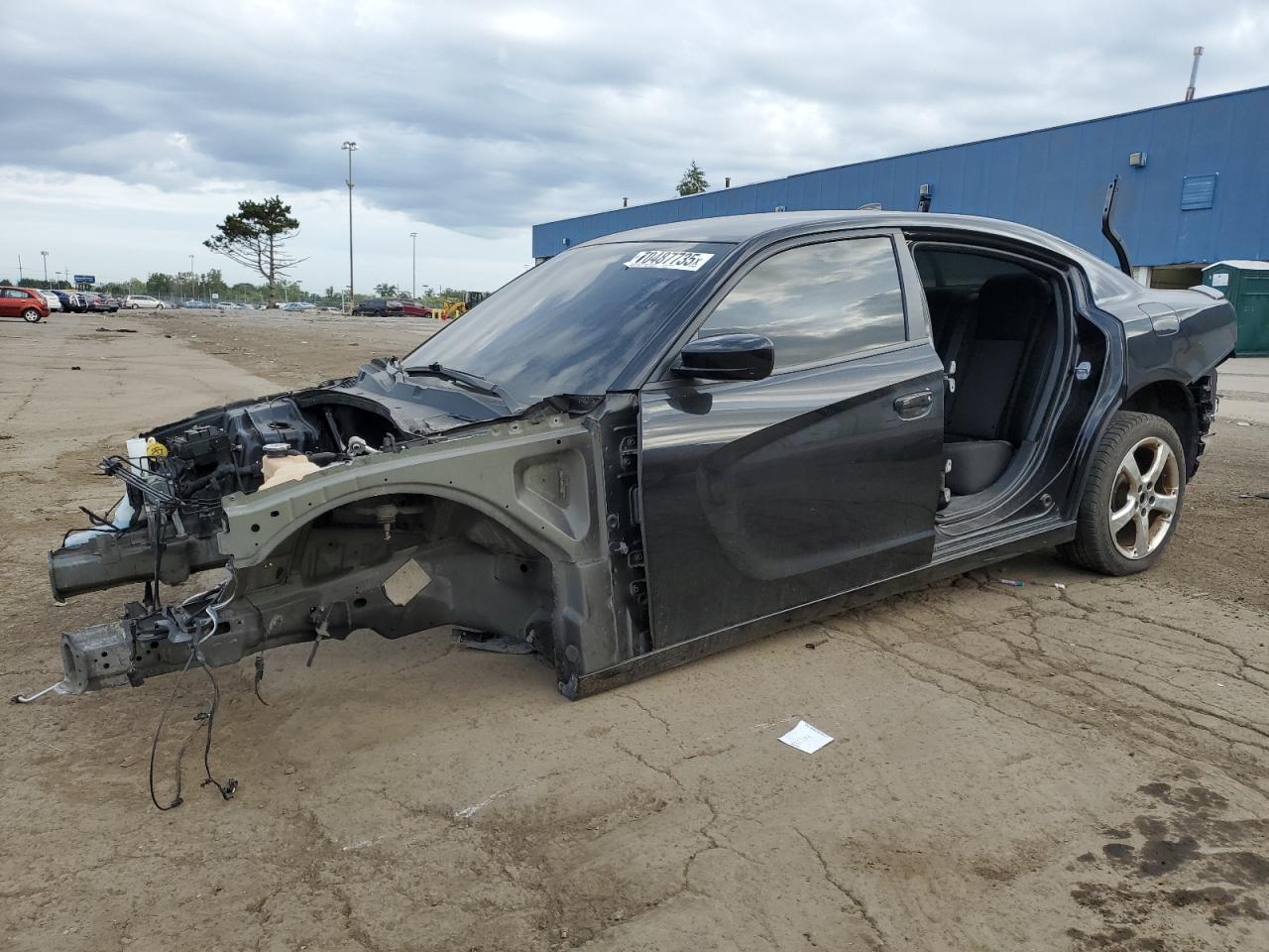 2017 Dodge Charger Sxt black null flexible 2C3CDXJG6HH599388 photo #1