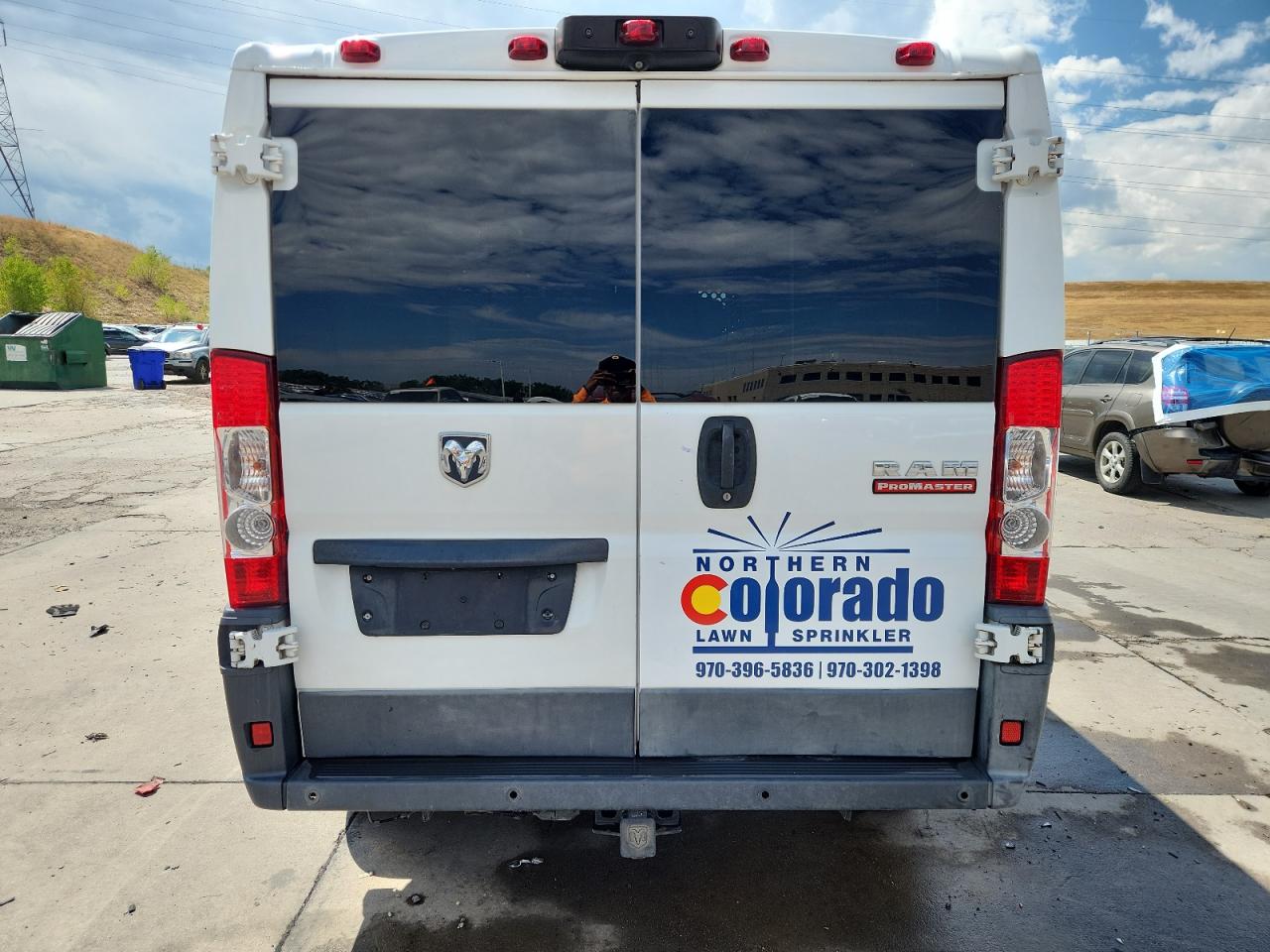 2015 Ram Promaster Cargo Van VIN: 3C6TRVAG3FE507722 Lot: 70997755