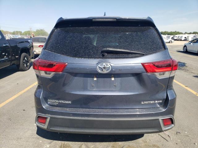  TOYOTA HIGHLANDER 2018 Blue