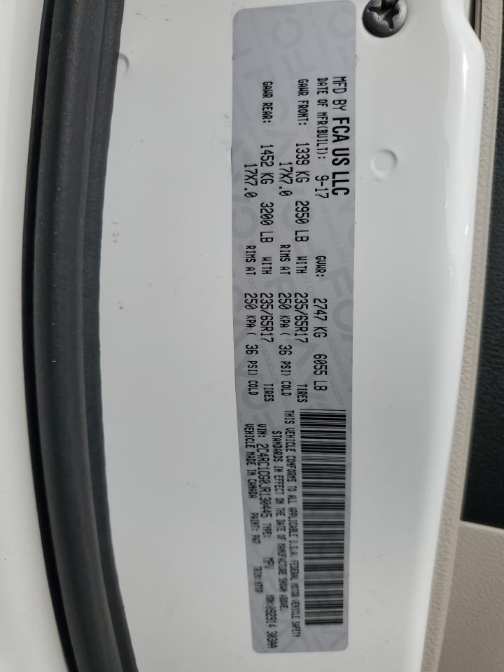 2018 Chrysler Pacifica Lx VIN: 2C4RC1CG0JR130445 Lot: 68556565