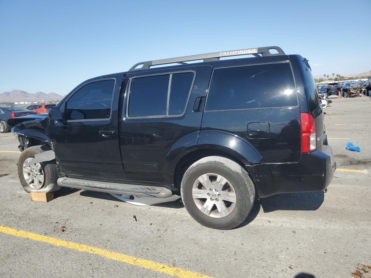 2006 Nissan Pathfinder Le black suv gas 5N1AR18U16C639188 photo #3