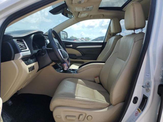  TOYOTA HIGHLANDER 2019 Белы
