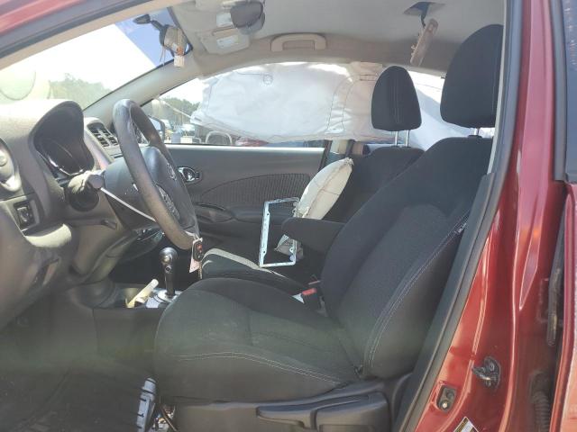 Sedans NISSAN VERSA 2016 Red