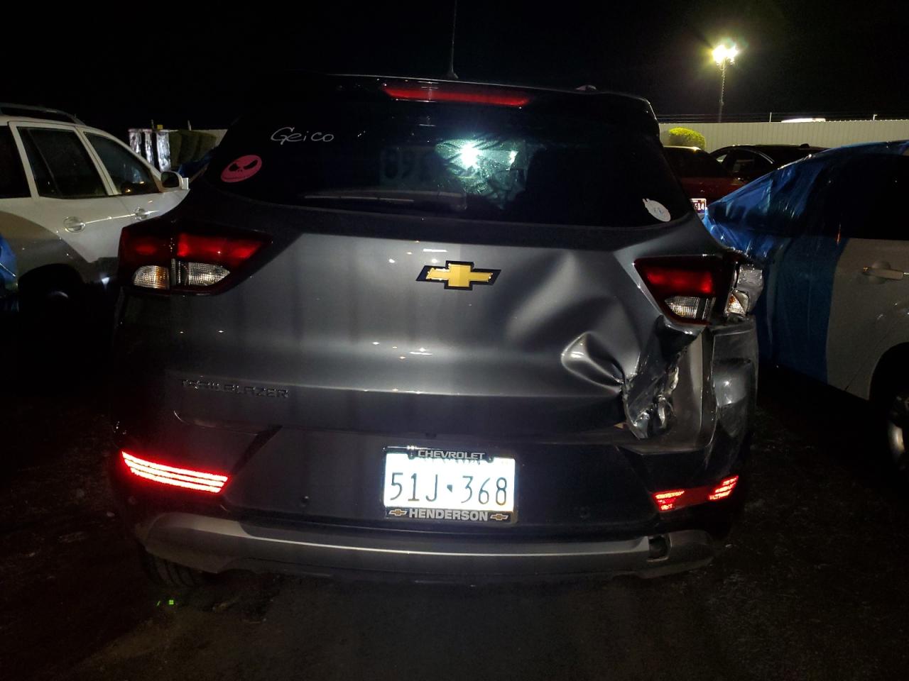 2022 Chevrolet Trailblazer Lt VIN: KL79MPSL0NB090609 Lot: 71293435