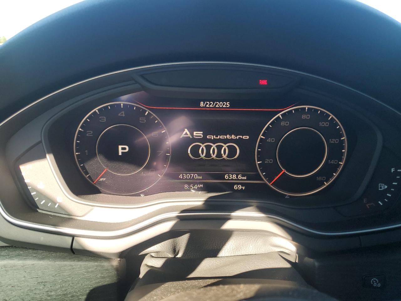 2019 Audi A5 Premium Plus VIN: WAUTNAF54KA007437 Lot: 70095435