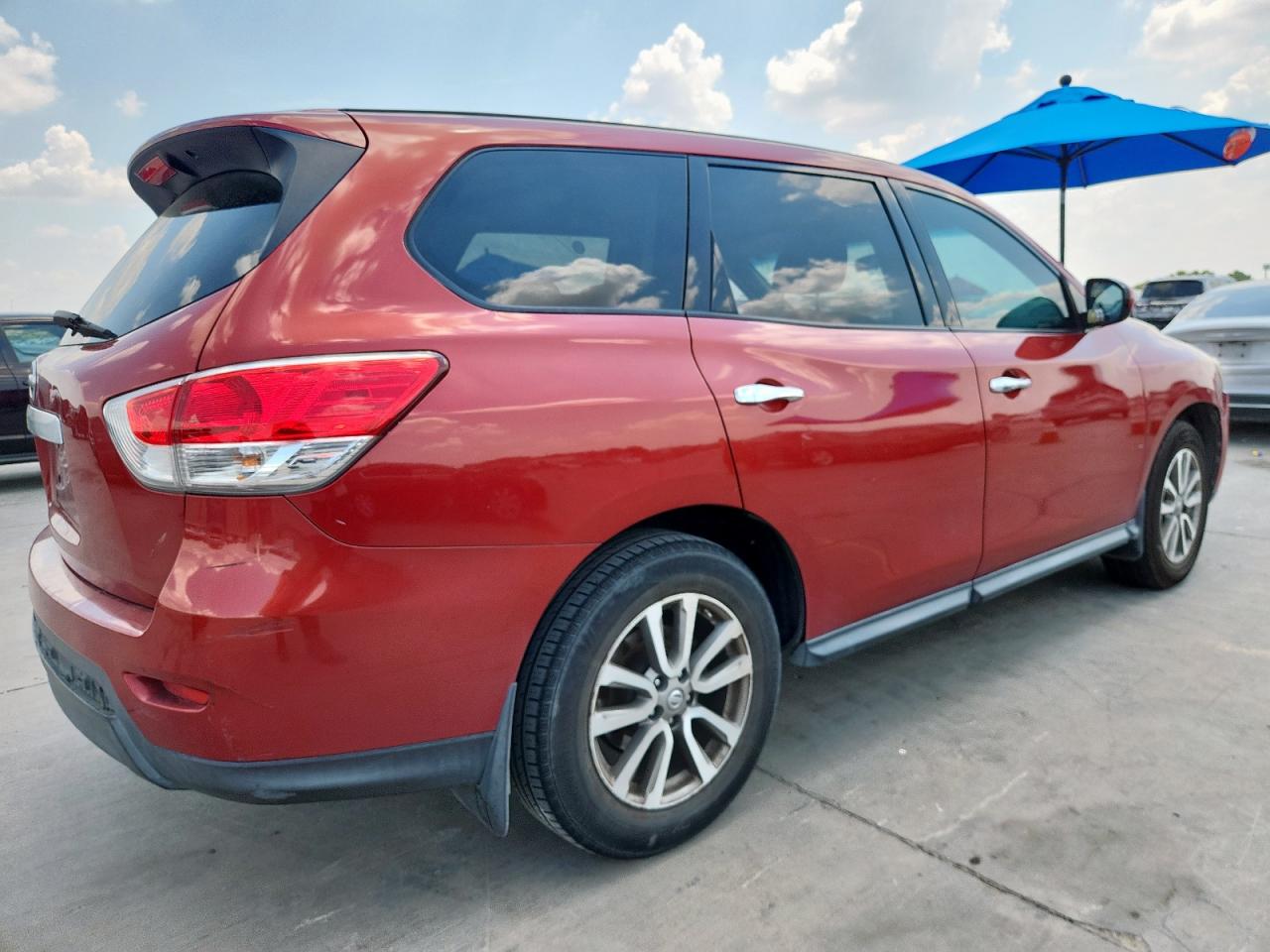 2014 Nissan Pathfinder S brown suv gas 5N1AR2MN0EC701165 photo #4