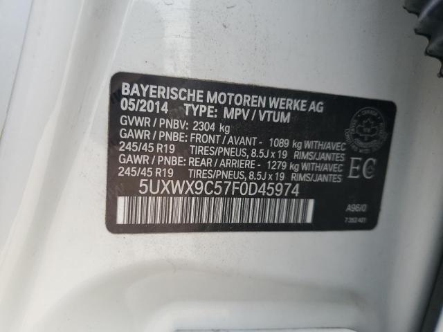 2015 BMW X3 XDRIVE28I  