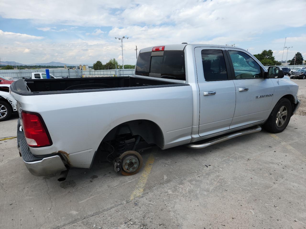 2012 Dodge Ram 1500 Slt silver null gas 1C6RD7GP7CS279468 photo #4