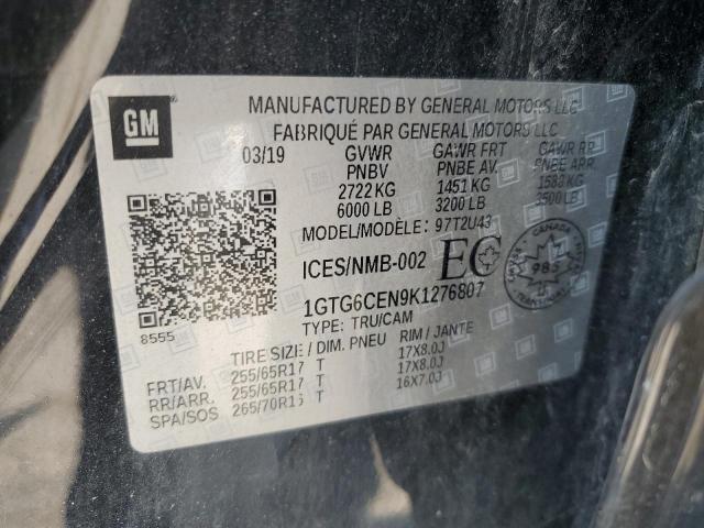 2019 GMC CANYON SLE  