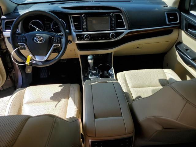  TOYOTA HIGHLANDER 2019 tan