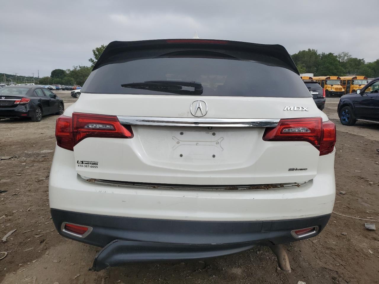 2016 Acura Mdx Technology VIN: 5FRYD4H49GB054560 Lot: 69559715
