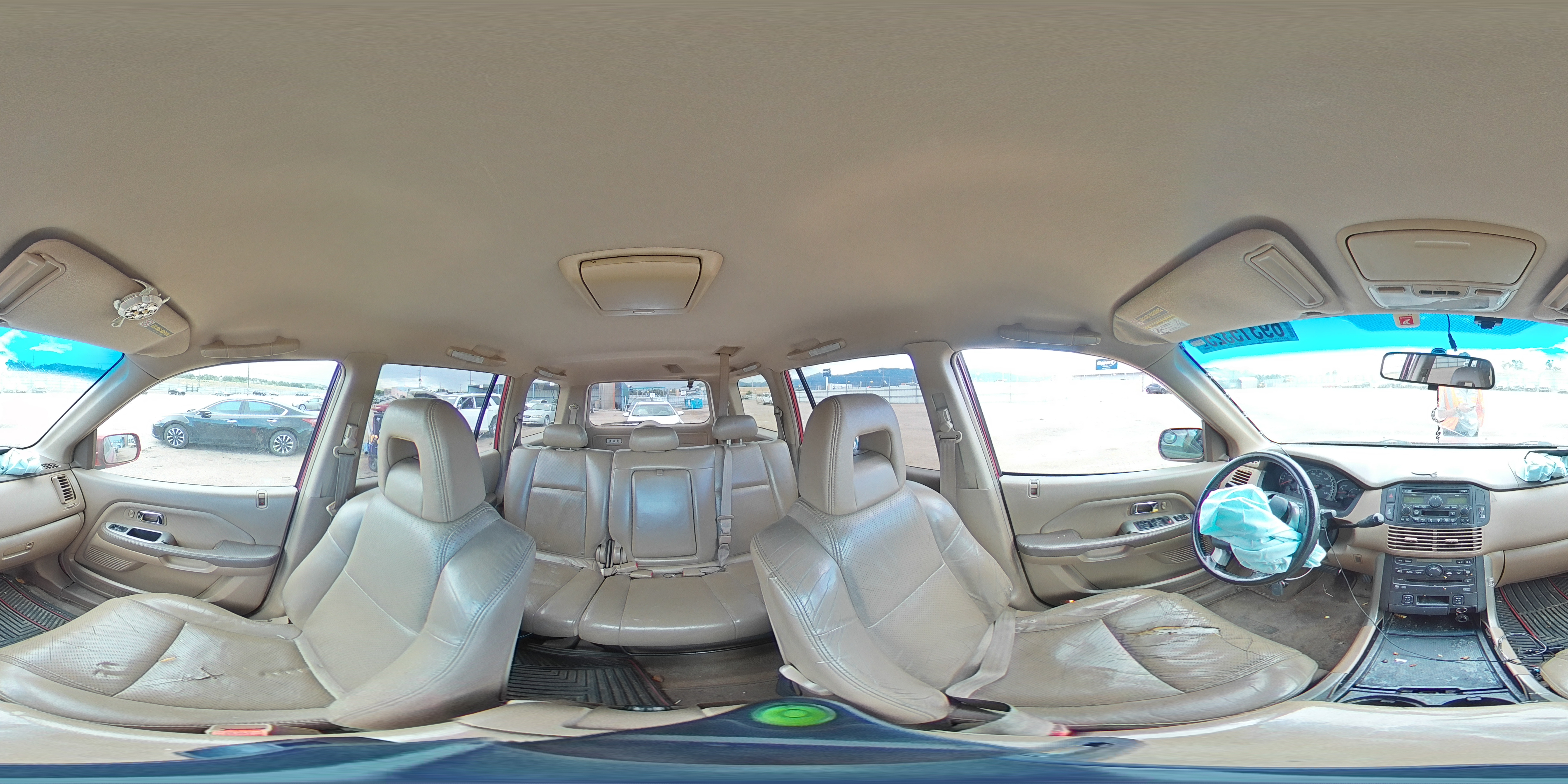2004 Honda Pilot Exl VIN: 2HKYF18694H589431 Lot: 69315325