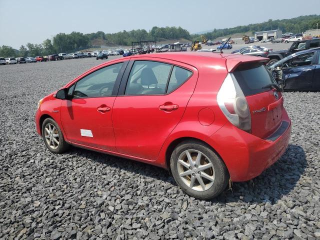 Hatchbacks TOYOTA PRIUS 2012 Czerwony
