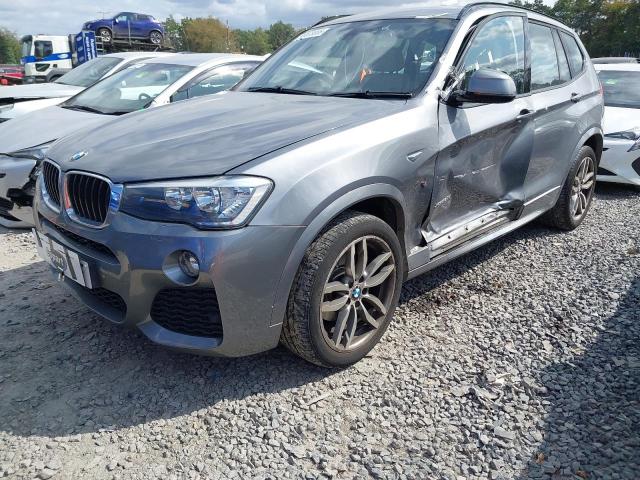 2015 BMW X3 XDRIVE20D M SPORT AUTO  for sale at Copart WOLVERHAMPTON