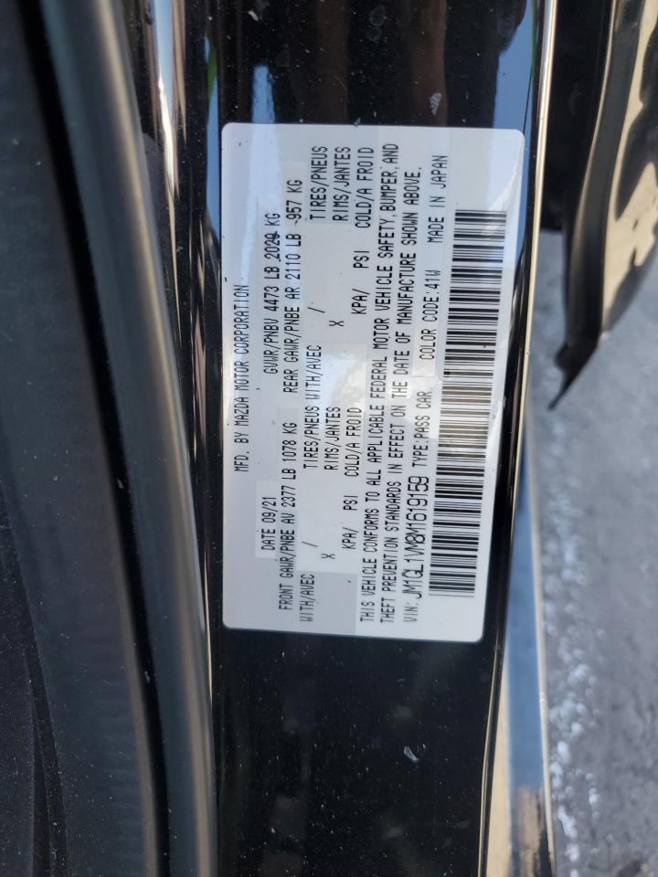 2021 Mazda 6 Touring VIN: JM1GL1VM8M1619159 Lot: 68160735