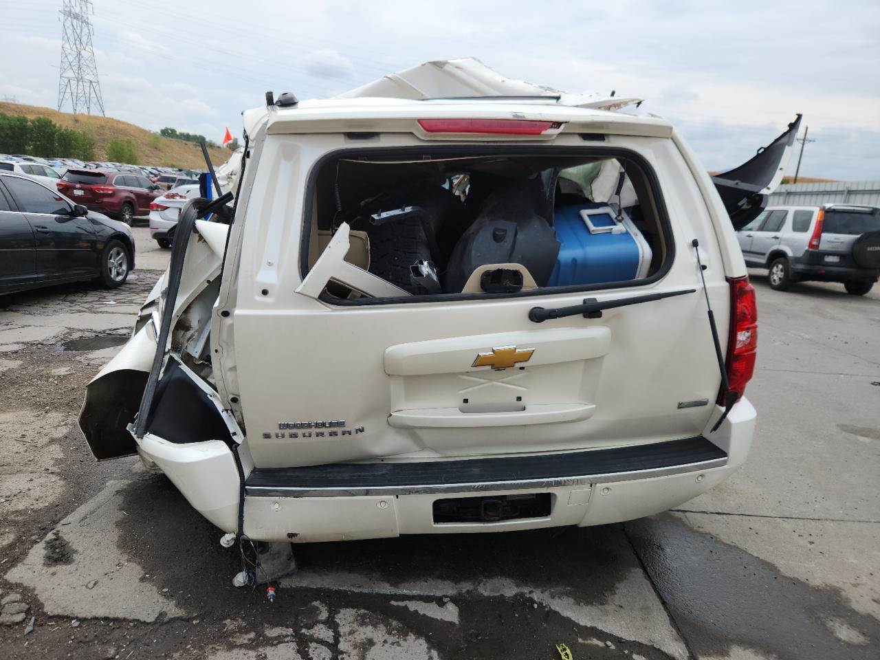 2012 Chevrolet Suburban K1500 Ltz VIN: 1GNSKKE76CR281992 Lot: 70057555