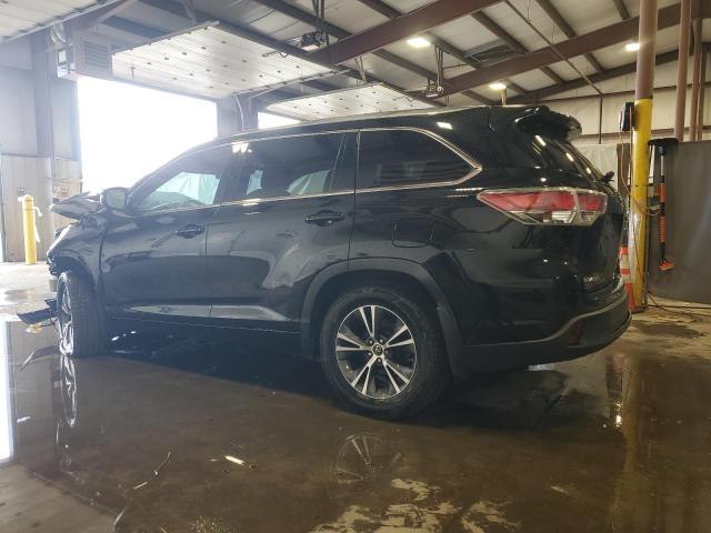  TOYOTA HIGHLANDER 2016 Черный