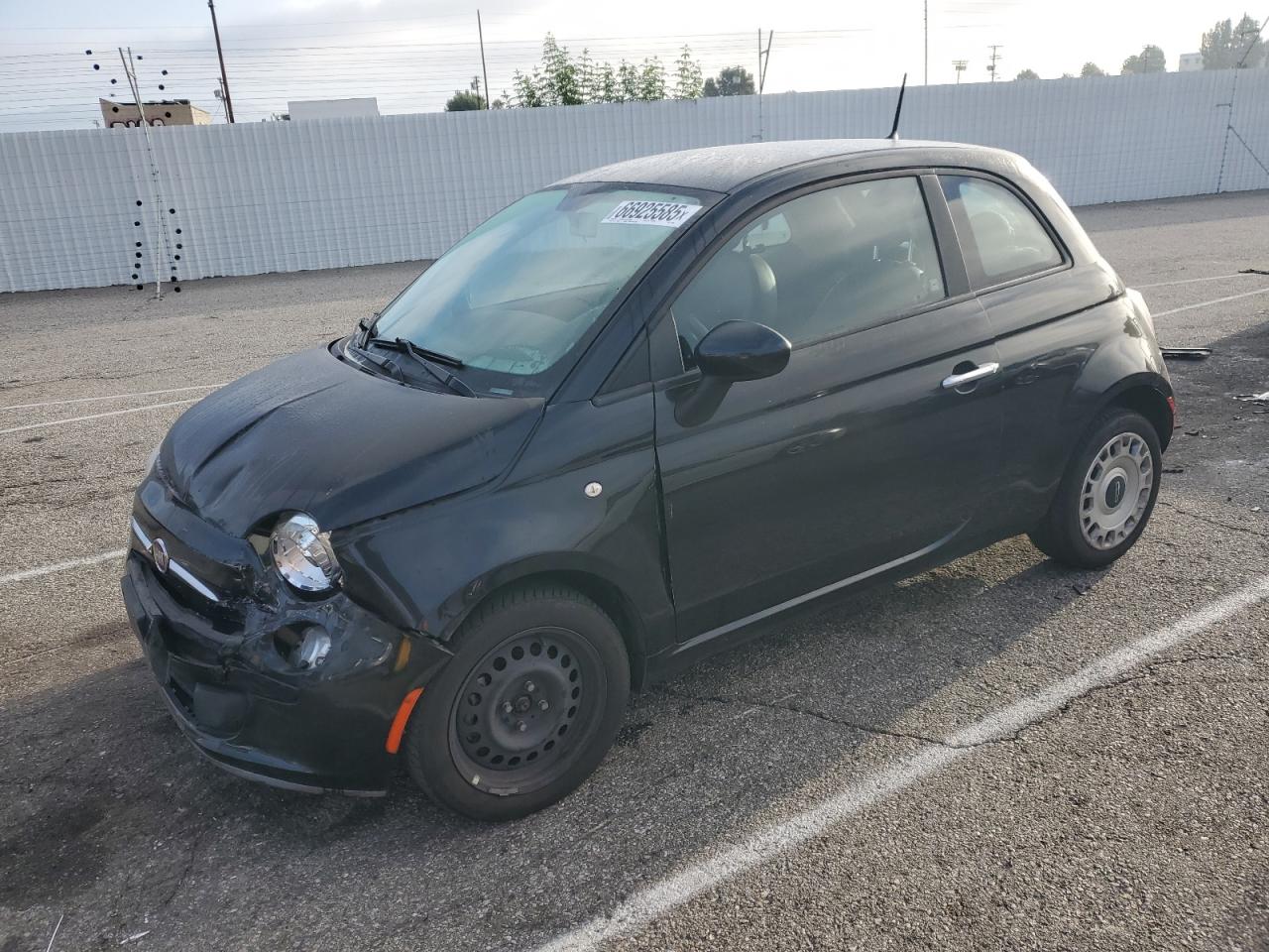 2013 Fiat 500 Pop VIN: 3C3CFFAR2DT674076 Lot: 66925585