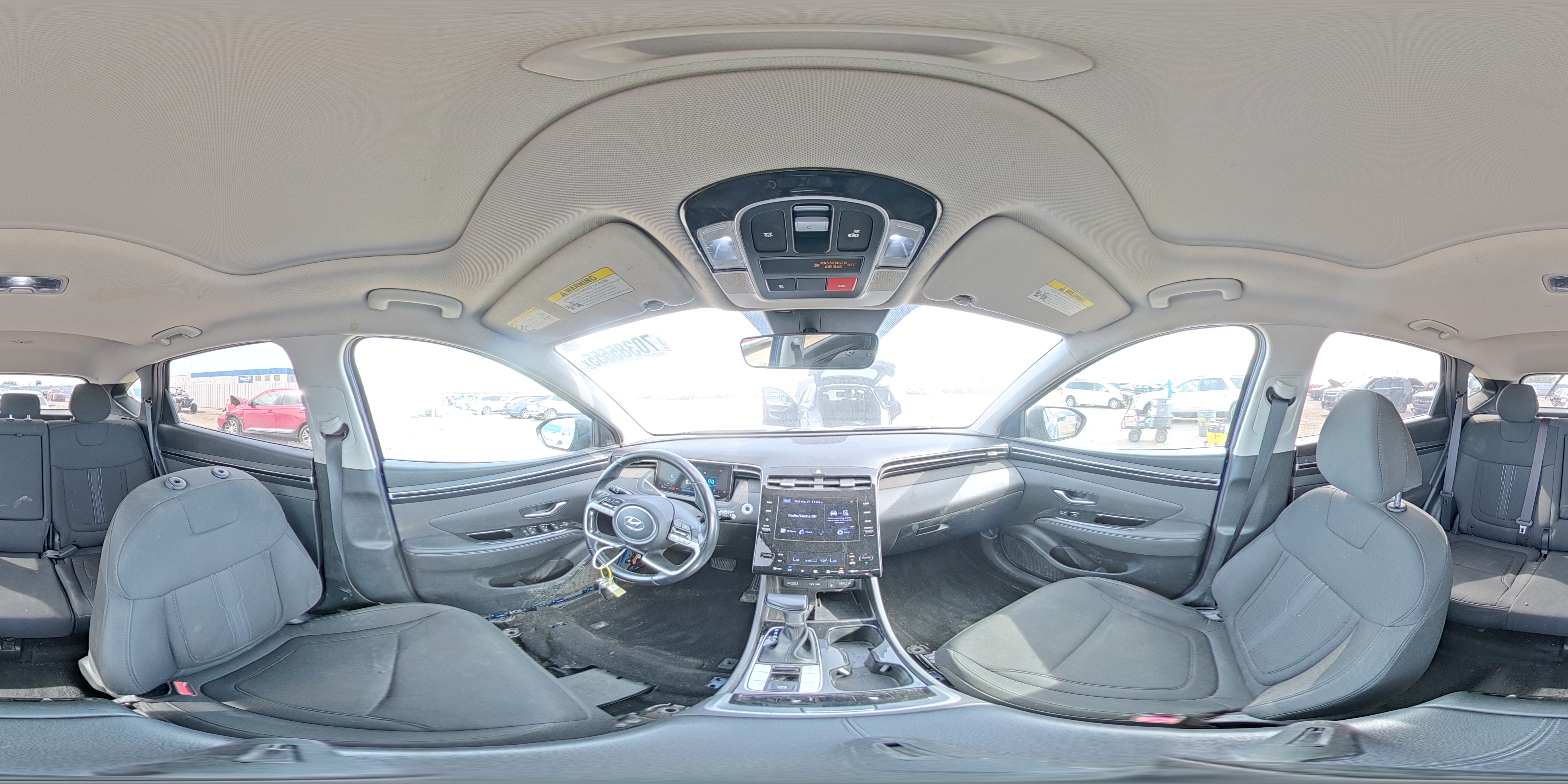 2022 Hyundai Tucson Sel VIN: 5NMJFCAE8NH099866 Lot: 70385555