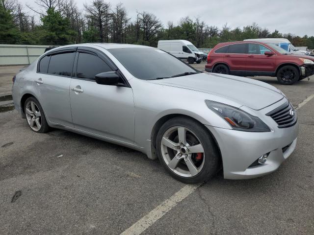  INFINITI G37 2012 Srebrny