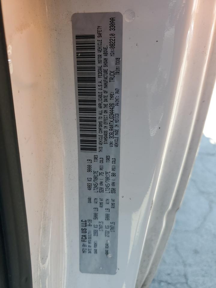 2018 Ram 2500 St VIN: 3C6LR4ATXJG344426 Lot: 69967745