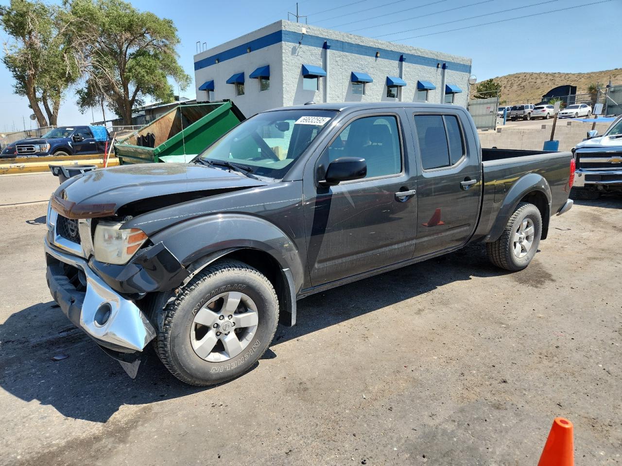 2011 Nissan Frontier Sv grey other gas 1N6AD0FV8BC417280 photo #1