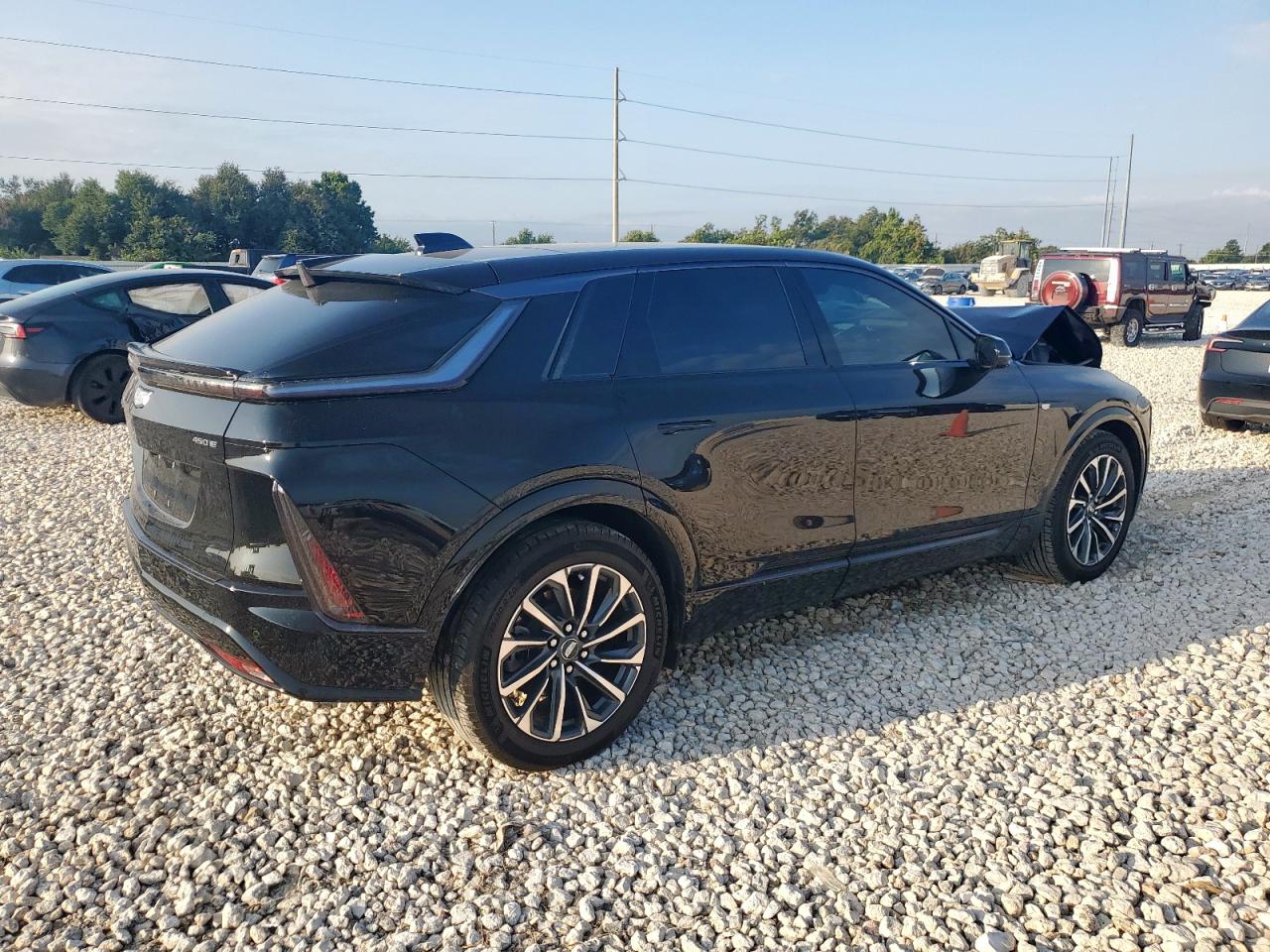 2024 Cadillac Lyriq Sport black null electric 1GYKPTRK5RZ107171 photo #4