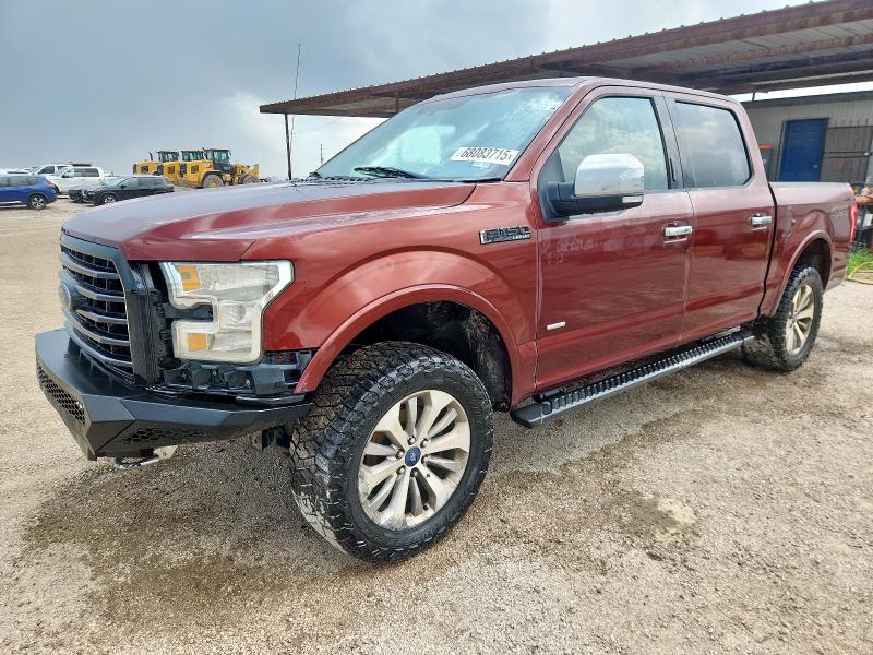 Пикапы FORD F-150 2016 Бургунди