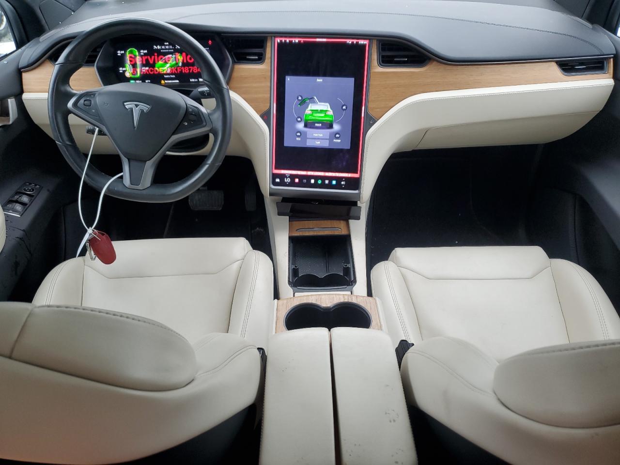 2019 Tesla Model X VIN: 5YJXCDE26KF187840 Lot: 67982985