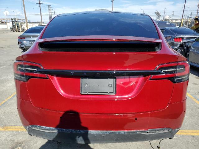  TESLA MODEL X 2024 Czerwony