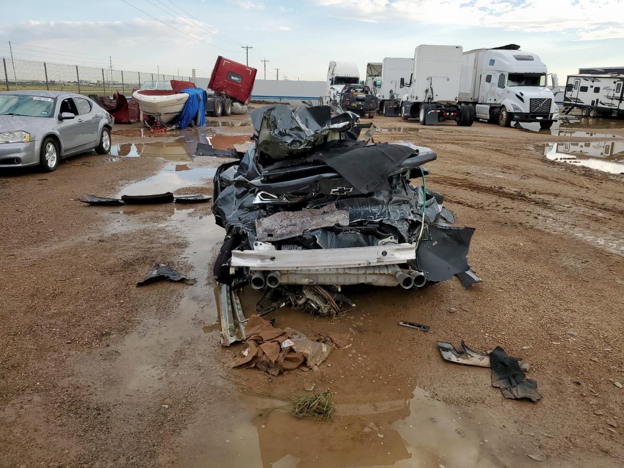 2018 Chevrolet Camaro Ss VIN: 1G1FH1R75J0121190 Lot: 69591825