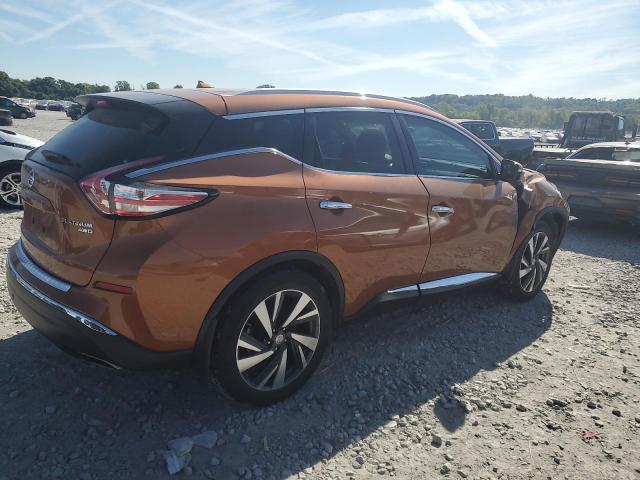 NISSAN MURANO 2015 Pomarańczowy