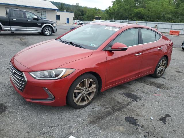 Sedans HYUNDAI ELANTRA 2017 Czerwony