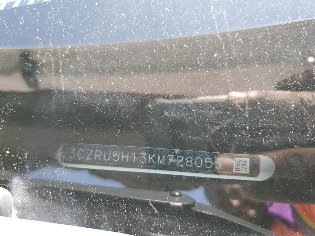 2019 Honda Hr-V Sport VIN: 3CZRU5H13KM728055 Lot: 69132925