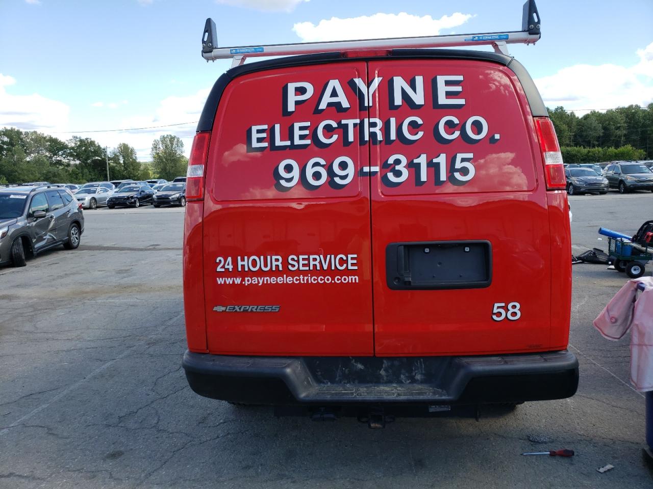 2023 Chevrolet Express G3500 VIN: 1GCZGHFP1P1159734 Lot: 70316845