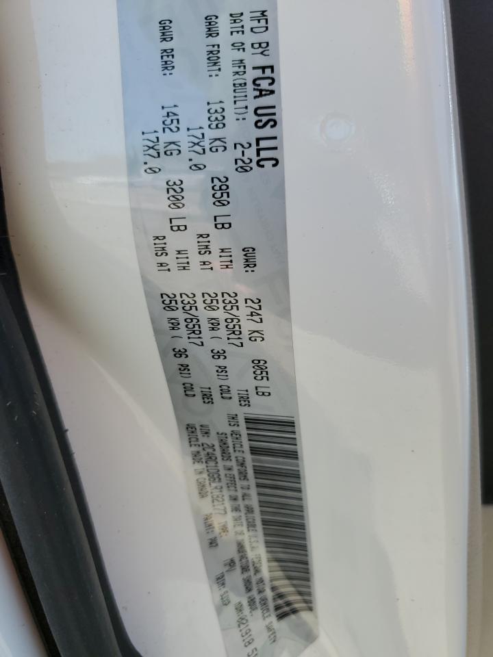 2020 Chrysler Voyager Lxi VIN: 2C4RC1DG6LR182177 Lot: 68681655