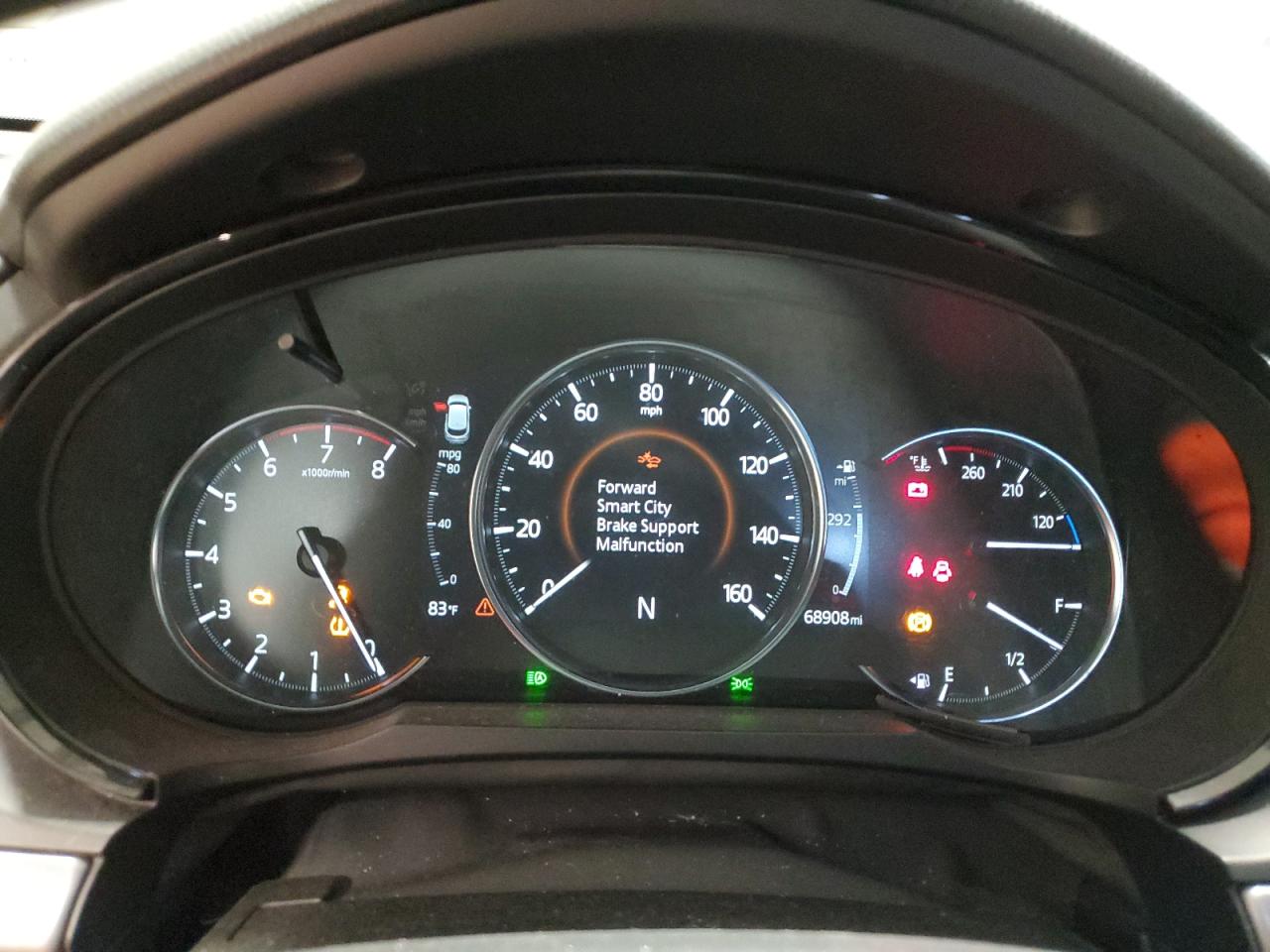 2020 Mazda Cx-9 Grand Touring VIN: JM3TCBDY7L0422343 Lot: 68678905