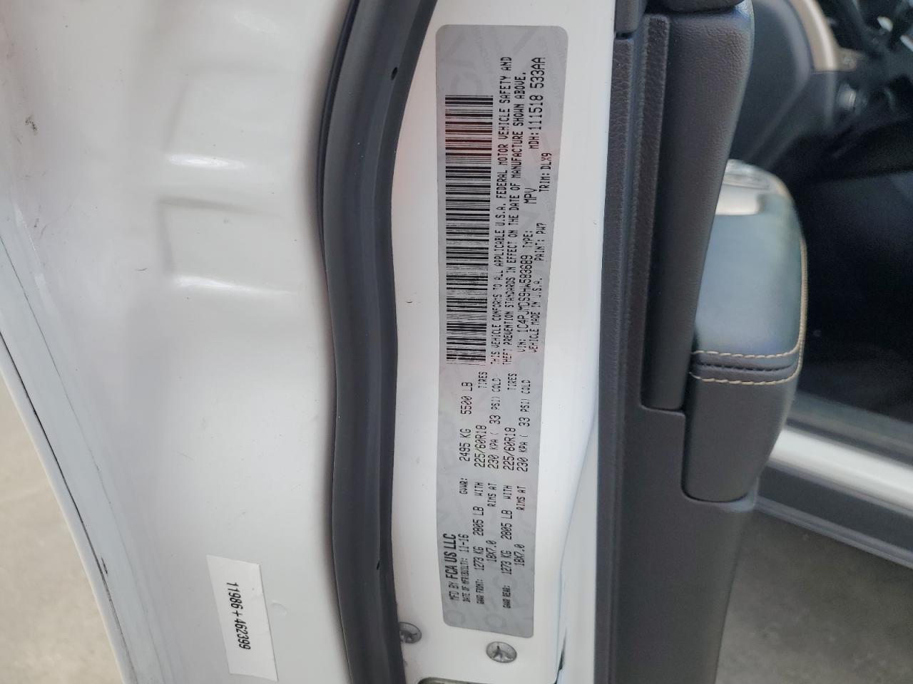 2017 Jeep Cherokee Limited VIN: 1C4PJMDS9HW583689 Lot: 68271475