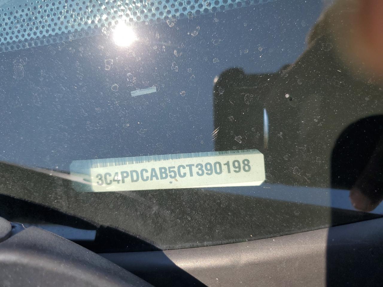 2012 Dodge Journey Se VIN: 3C4PDCAB5CT390198 Lot: 67871085