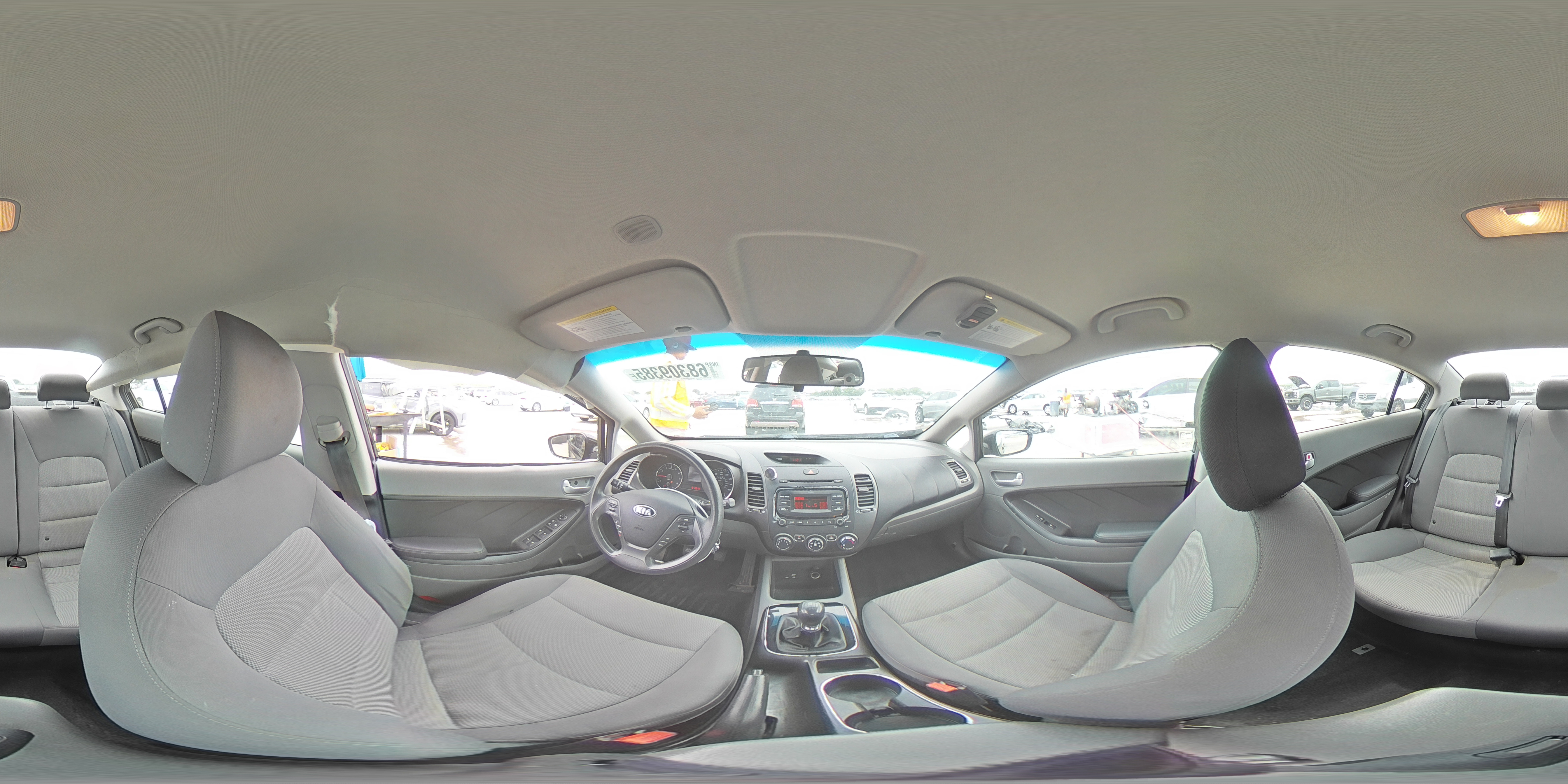 2017 Kia Forte Lx VIN: 3KPFK4A76HE019484 Lot: 68309385