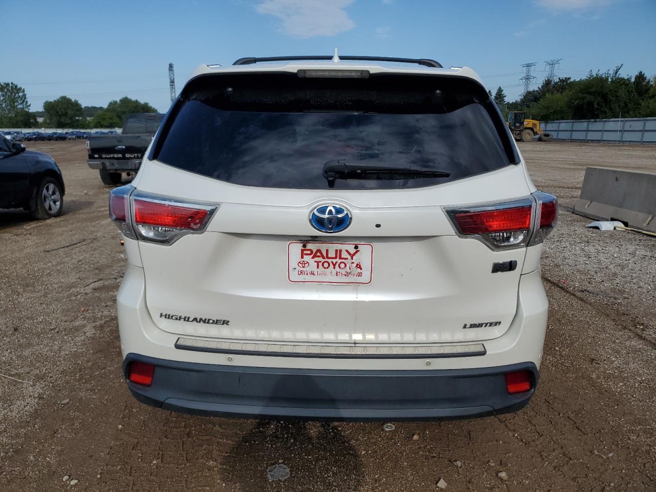 2016 Toyota Highlander Hybrid Limited VIN: 5TDDCRFH1GS016788 Lot: 70720875